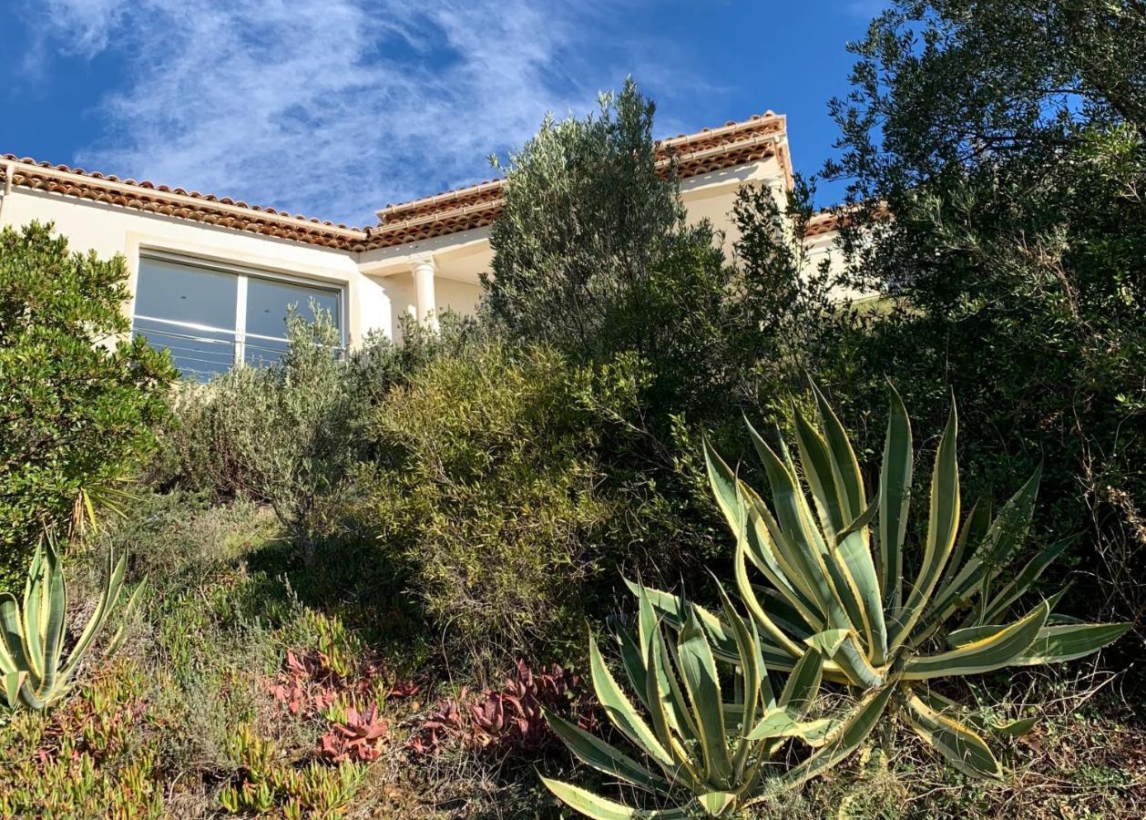 Maison Avec Vue Panoramique Cavalaire-sur-Mer Exteriör bild